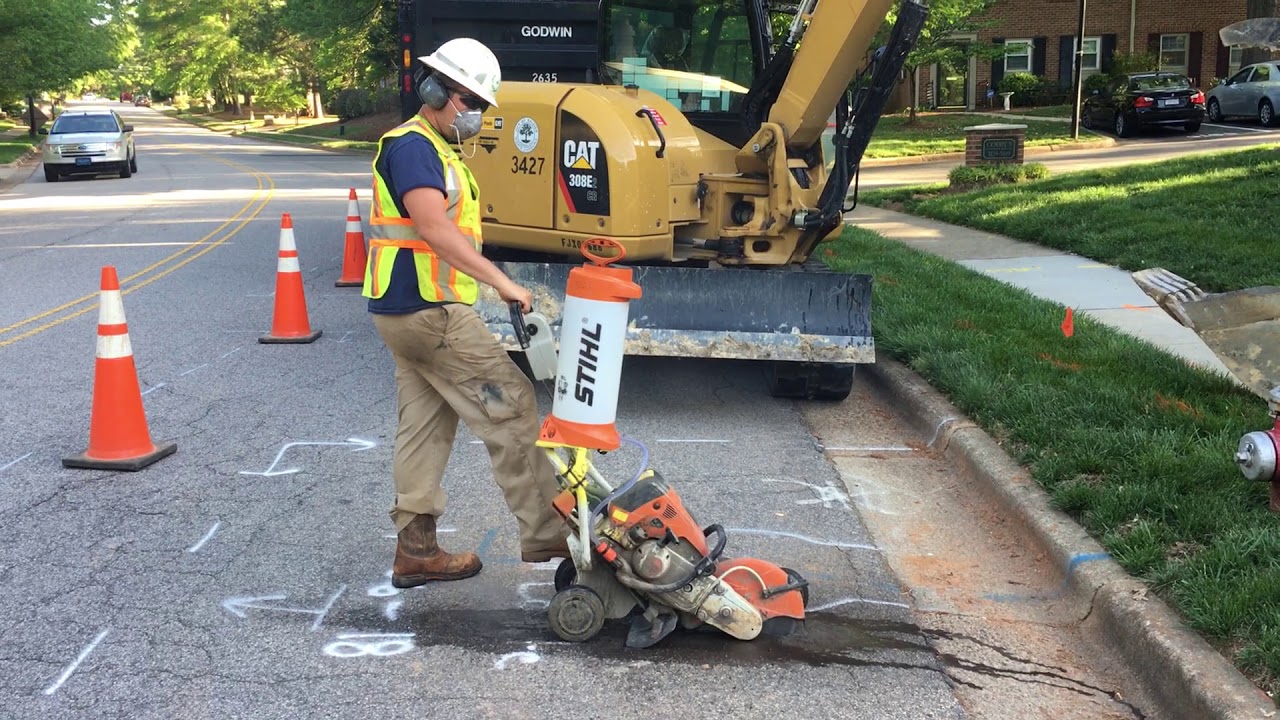 Cărucior de ghidaj drujbă beton de închiriat STIHL FW20 - imagine 2